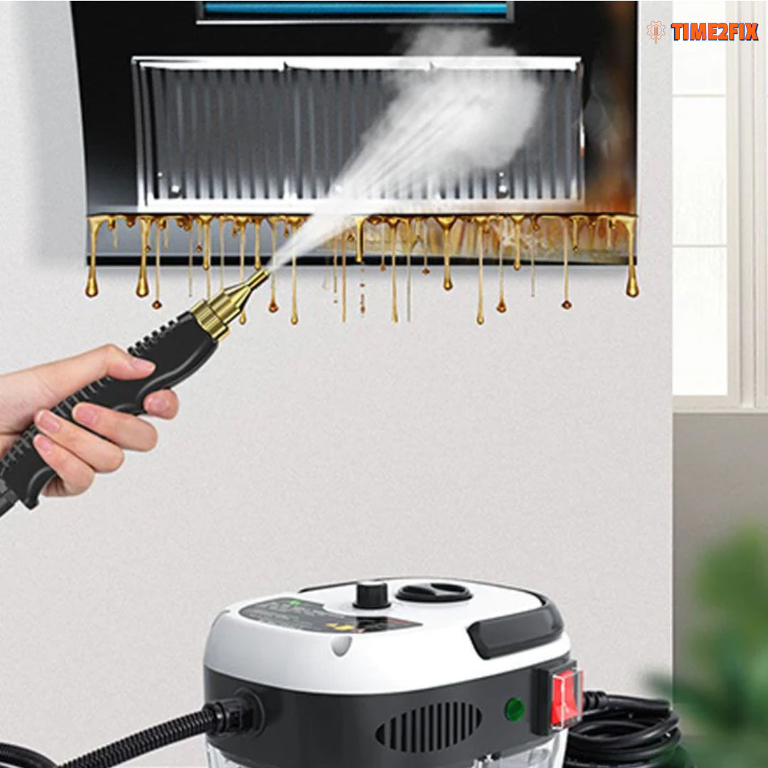 Time2Fix™ 2500W Handheld High-Temperature Pressurized Steam Cleaner