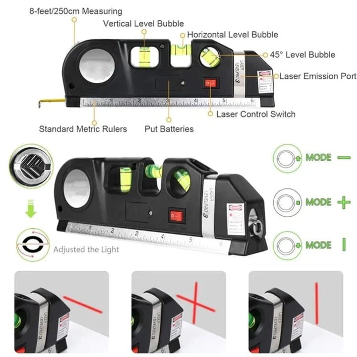 4-IN-1 LASER LEVEL LINE TOOL