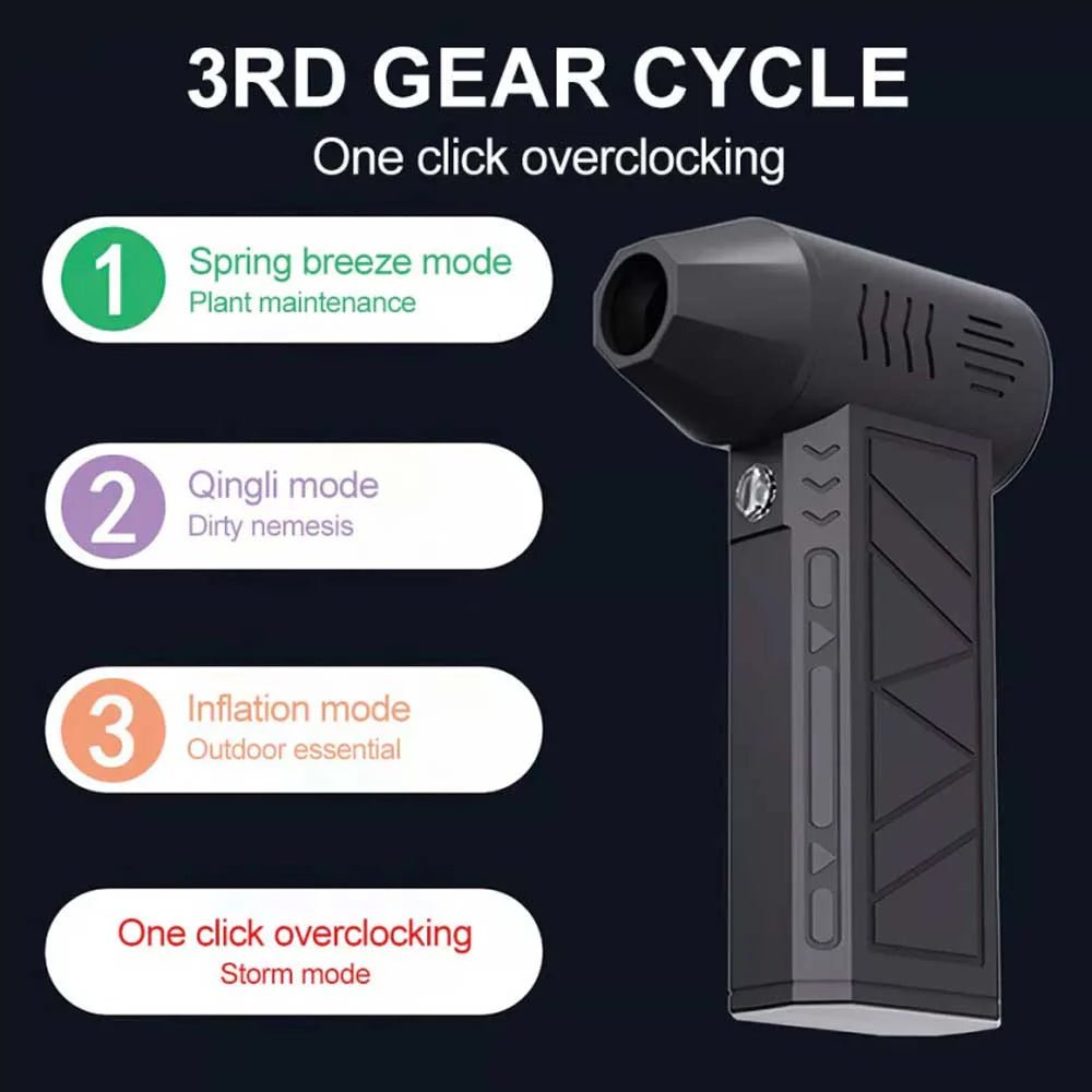 Pocket size air blower