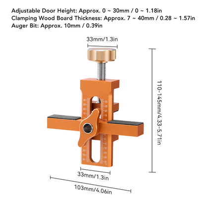2-in-1 Cabinet Door Mounting Jig